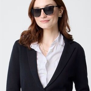 J.Crew School Boy 100% Cotton Black Sweater Blazer Size Extra-Small NWT 50% OFF!